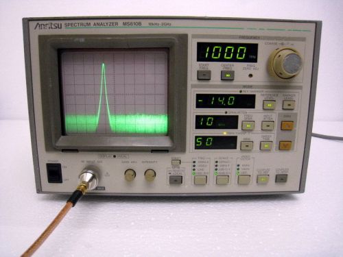 Anritsu ms610b spectrum analyzer 10 khz - 2 ghz for sale