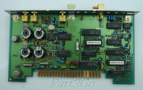 HP Agilent Network Analyzer 8510B Sync Detector Assembly Board 85102-60203