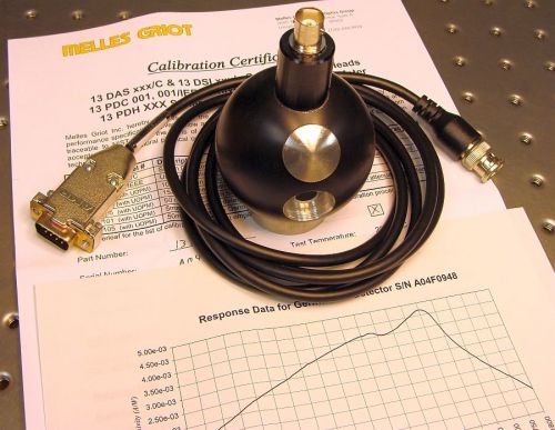 Melles griot infrared integrating sphere for laser optical power meter 13phd105 for sale