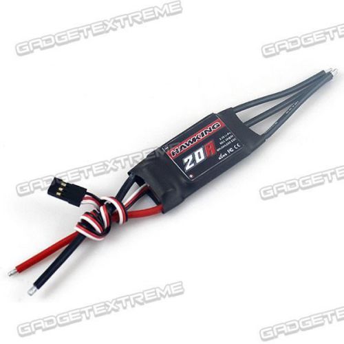 Hawking 20A OPTO Brushless ESC 2-3S Lipo for RC Models e