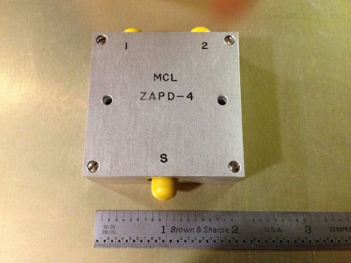 Mini-Circuits ZAPD-4 Splitter/Combiner 2-4.2 GHz SMA Conn. NEW! FACTORY WRAPED!