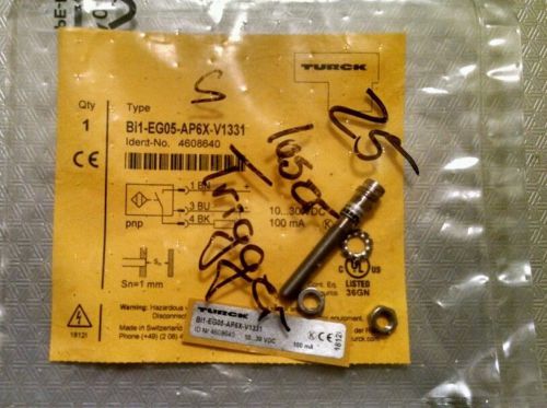 NEW IN PACKAGE TURCK BI1-EG05-AP6X-V1331 PROXIMITY SENSOR