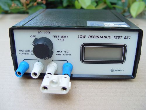 FARNELL Low Resistance Test Set