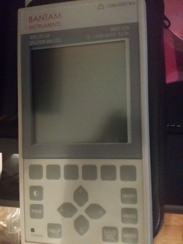 Bantam instruments 425a wireless lan spectrum analyzer for sale