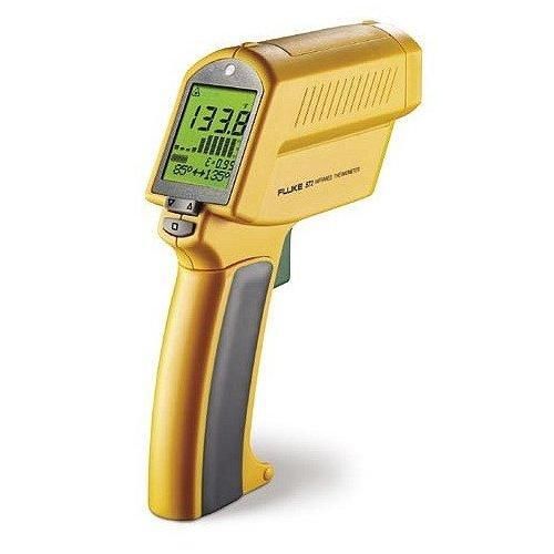 Fluke 574 precision infrared thermometer with logging software for sale