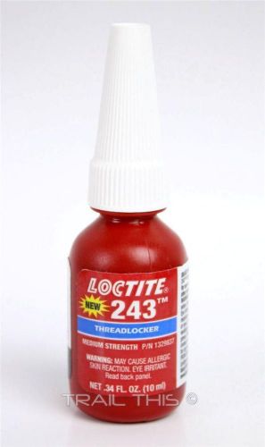 BRAND NEW SEALED 243 THREADLOCKER LOCTITE PRIMERLESS 10ML EXP. 10/16