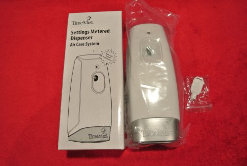 Timemist Settings Metered Dispenser Air Care System TM White Odor Control