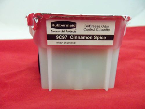 RUBBERMAID SEBREEZE FRAGRANCE CASSETTE 9C97-01 CINNAMON SPICE AIR FRESHENER NEW