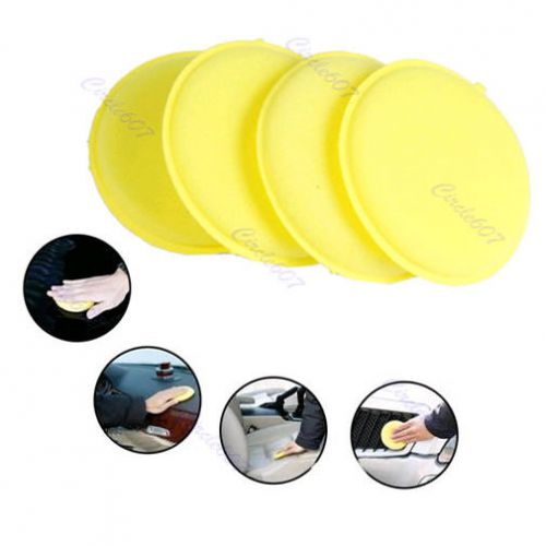 24pcs waxing polish wax foam sponge applicator pads for clean car vehicle glass for sale