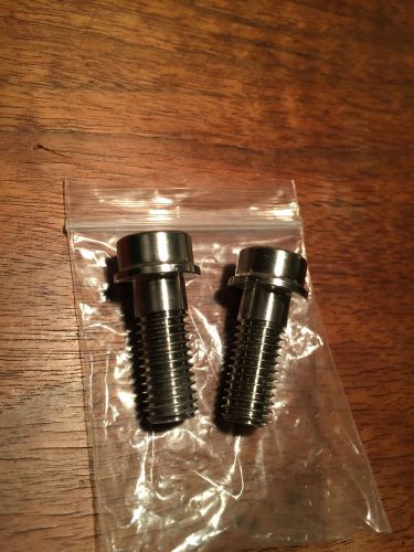 M10-1.5 x 25 Titanium Flange Bolt - M10 1.5mm Pitch 25mm length - 2Pcs