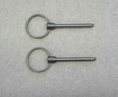 NEW 2 each AVIBANK AVK BLDC 3-16 3/16&#034; DIAMETER 1-7/8&#034; LONG (DETENT) PULL PINS