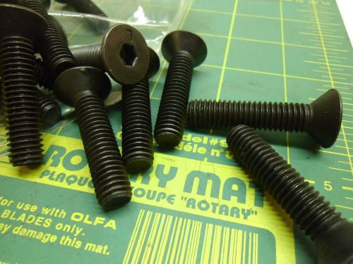 Flat head socket cap screws 3/8-16 x 1 3/4 qty 17 #4223a for sale