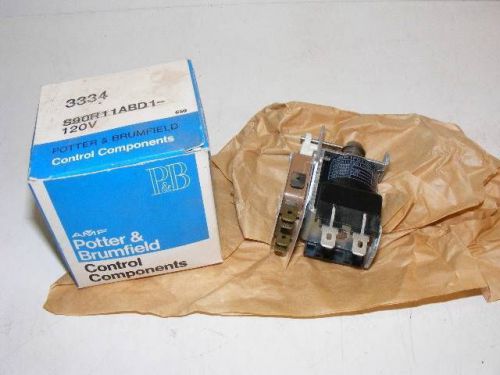 NOS POTTER &amp; BRUMFIELD RELAY S90R11ABD1-120V