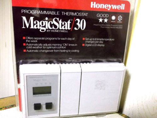 Honeywell Programmable Thermostat NOS Magicstat 30 Manual