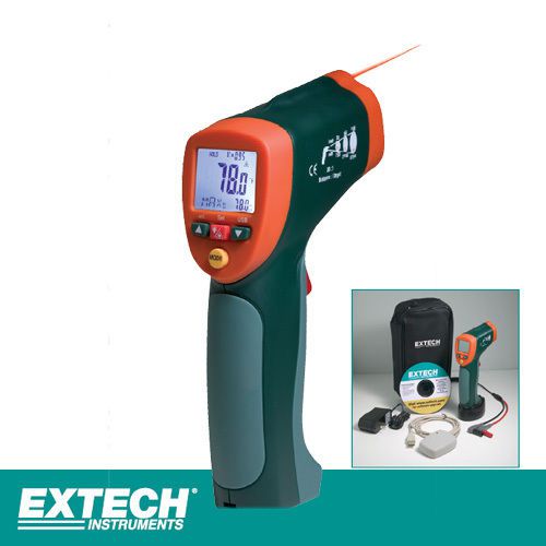 EXTECH 42560 IR Thermometer W/ Wireless PC Interface, US Authorized Distributor