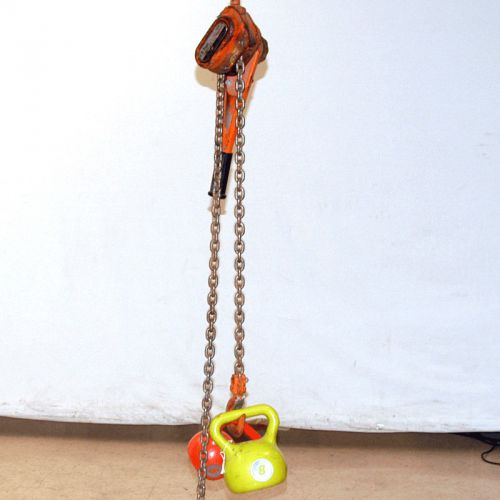 Ingersoll Rand L5H400V Lever Hand Chain Hoist 2 Ton 10&#039; Come Along 4000#