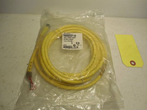 BRAD HARRISON 706000D02F120  MICRO CHANGE 6P FEMALE.CORDSET 12&#039; 22-6 PVC.VB9