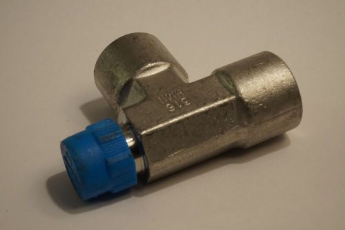 Hy-lok 1/4&#034; npt f-f-m fnpt-fnpt-mnpt &#034;t&#034; fitting 316 stainless steel &#034;hmn&#034; for sale