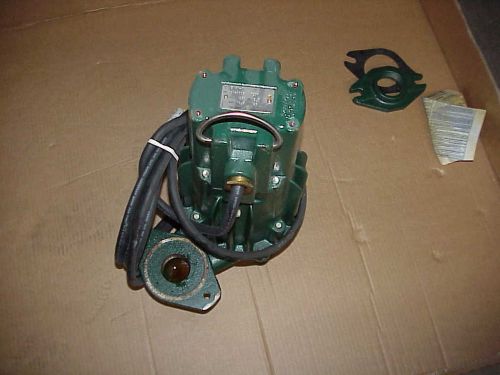 ZOELLER E191- A Pump, Effluent, 2 HP , 1 PHASE , 230 VOLT , 3450 RPM , CAST IRON