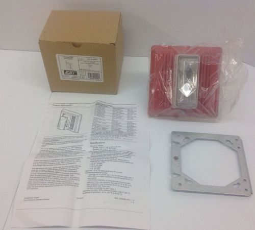 Est integrity speaker strobe 757-7a-ss70 red fire alarm enhanced integrity for sale