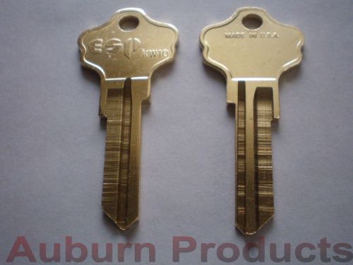 KW10 / KWIKSET KEY BLANKS / 5  BLANKS / FREE SHIPPING