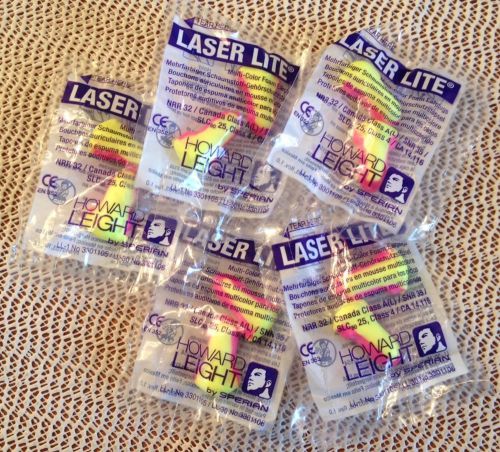 Lot (20) Ear Plugs Foam Howard Laser Lite Sleep Aid Noise Reducing Uncorded