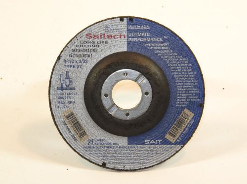 1 lot of 23 Sait 4-1/2&#034;x3/32&#034;x7/8&#034; Stainless Cut-off wheels pt# 22064 (#525)