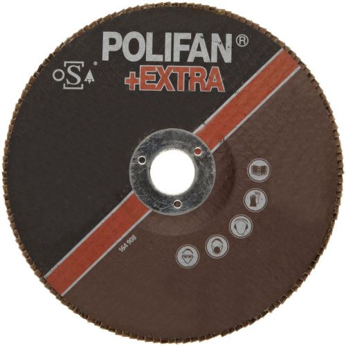 ~lot 6 ~  pferd polifan sgp abrasive flap disc type 27 aluminum oxide 7&#034; 60 grit for sale