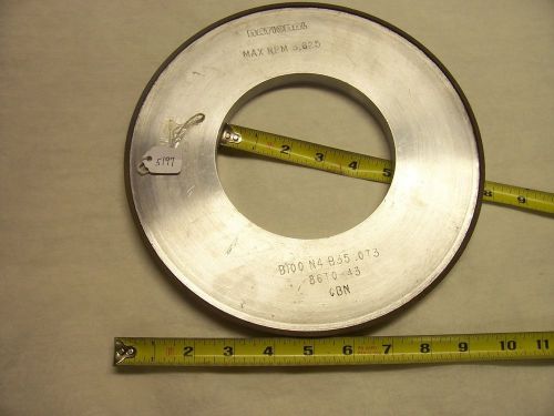 Grinding Wheel, National B100 N4 B35 073  Grinding Wheel, 10&#034; O.D., 5&#034; I.D.