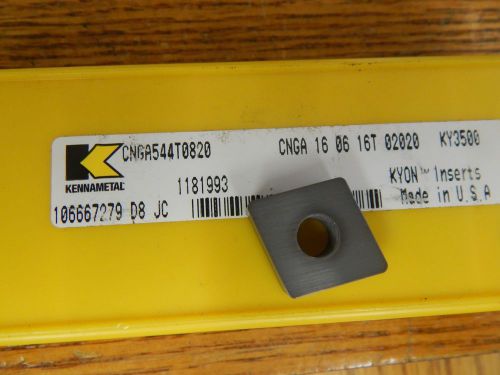 Kennametal WNCNGA 544 T0820 KY3500 Ceramic Insert