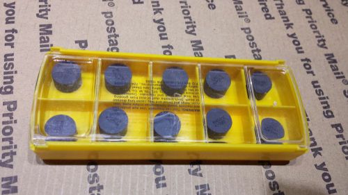 10 NEW KENNAMETAL RNG45E KYS25  KENDEX CERAMIC INSERTS  RNGN120700E