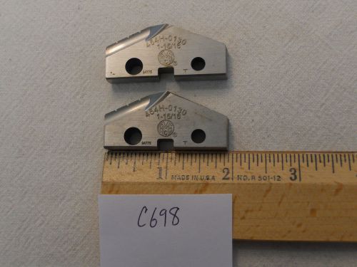 2 NEW 1-15/16&#034; ALLIED SPADE DRILL INSERT BITS. 454H-0130 AMEC {C698}