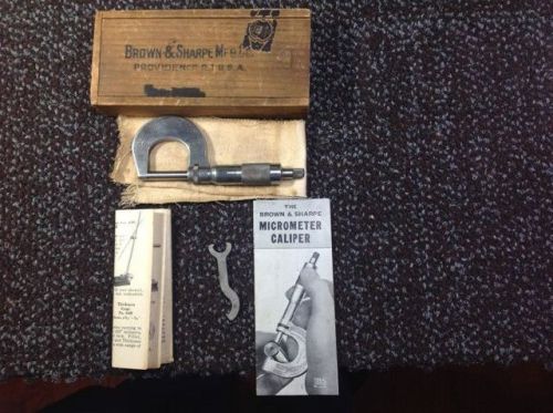 Brown &amp; Sharp Micrometer