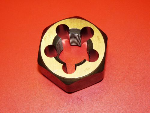 Irwin 7367 M24 X 1.5 Metric 1.4&#034; OD Hex Rethd Die Nut 24MM Carbon Steel USA Made