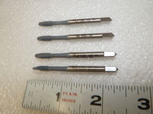 4 pcs new 8-32  elektra lube taps new osg nc hand taps   2fl gh 11 hss ( loc2 ) for sale