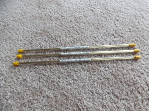 Drill EDM Electrodes, Brass Tubes 0.18 x 300 mm,60Pcs