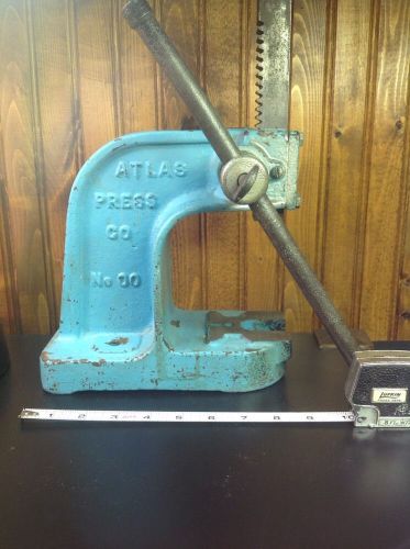 Atlas Mandrel Press No. 1-1/2, On Stand