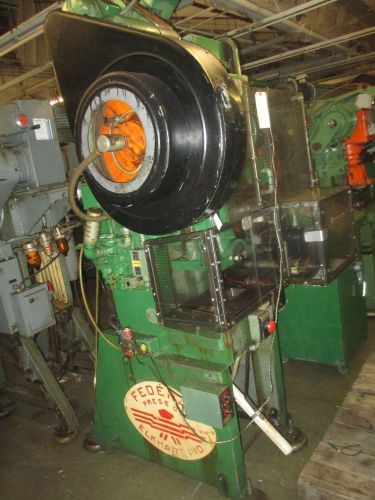 Federal 22 Ton HIGH SPEED OBI Single Crank Power Press, Model 22T