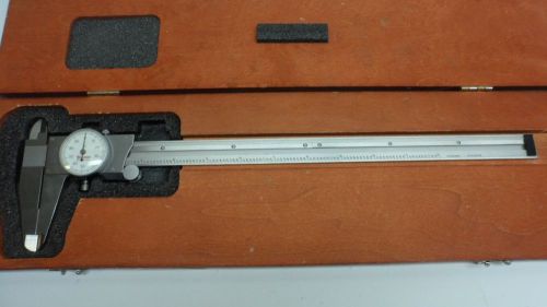 Starrett  12&#034; Dial Calipers Reads .001 No. 120  A