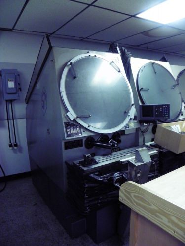 30&#034; scherr-tumico model p2500 optical comparator with dro for sale