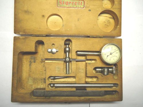 STARRETT N0. 196 MACHINIST DIAL INDICATOR SET