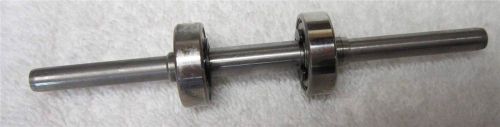 BEARING SHAFT 4-3/4&#034; LONG FOR MOUNTING PULLEYS OR GEARS-1/4&#034; SHAFT-3/4&#034; BEARING