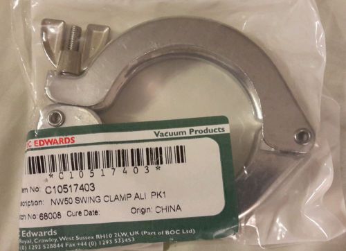 Boc edwards c10517403 nw50 swing clamp new for sale