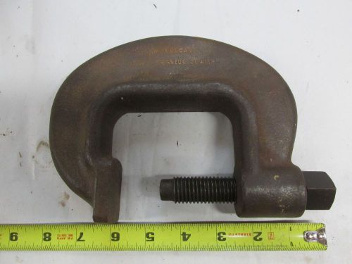 Williams Bridge,boiler Heavy duty C-Clamp,No. 3, opens 1-1/4&#034; to 3-1/4&#034;,good