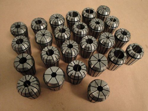 ER32 COLLET SET - 25 PIECES - INCH SIZES