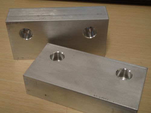 One Pair of MILLSOFT Vise Jaws:    6&#034; x 1-1/2&#034; x 3&#034; !60B!