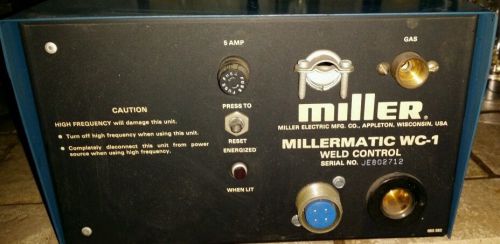 Miller wc-1 weld control for sale
