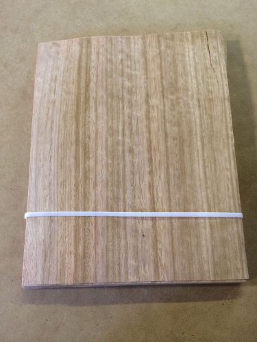 Wood veneer eucalyptus 9x12 22pcs total raw veneer  &#034;exotic&#034; euc3 11-20 for sale