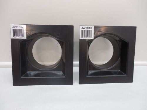 JET JW1010 6&#034; UNIVERSAL DUST HOOD FLANGE WOODWORKING SET OF 2