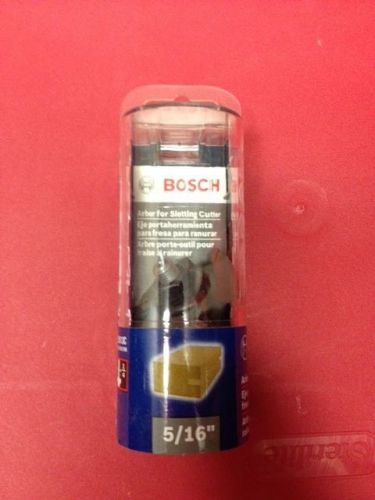 Bosch Router Bit, 5/16&#034;  ~1/4&#034; Shank~ Arbor for Slotting Cutter, Router Bit